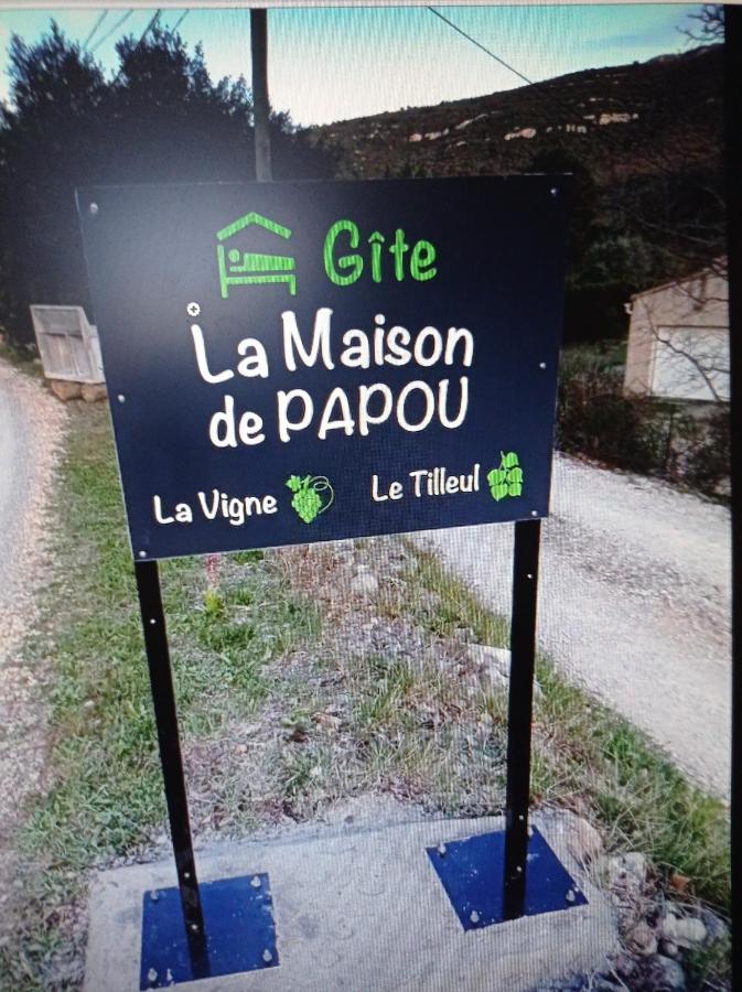 La Maison De Papou La Vigne A Nans Les Pins 83860 Exterior photo